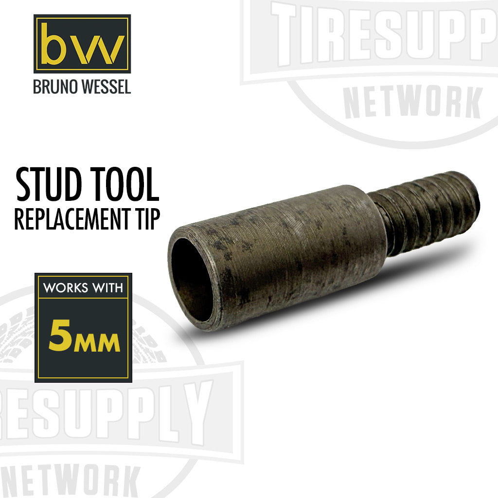 Stud tool replacement tip with Bruno Wessel and TIRESUPPLY Network branding on a white background.