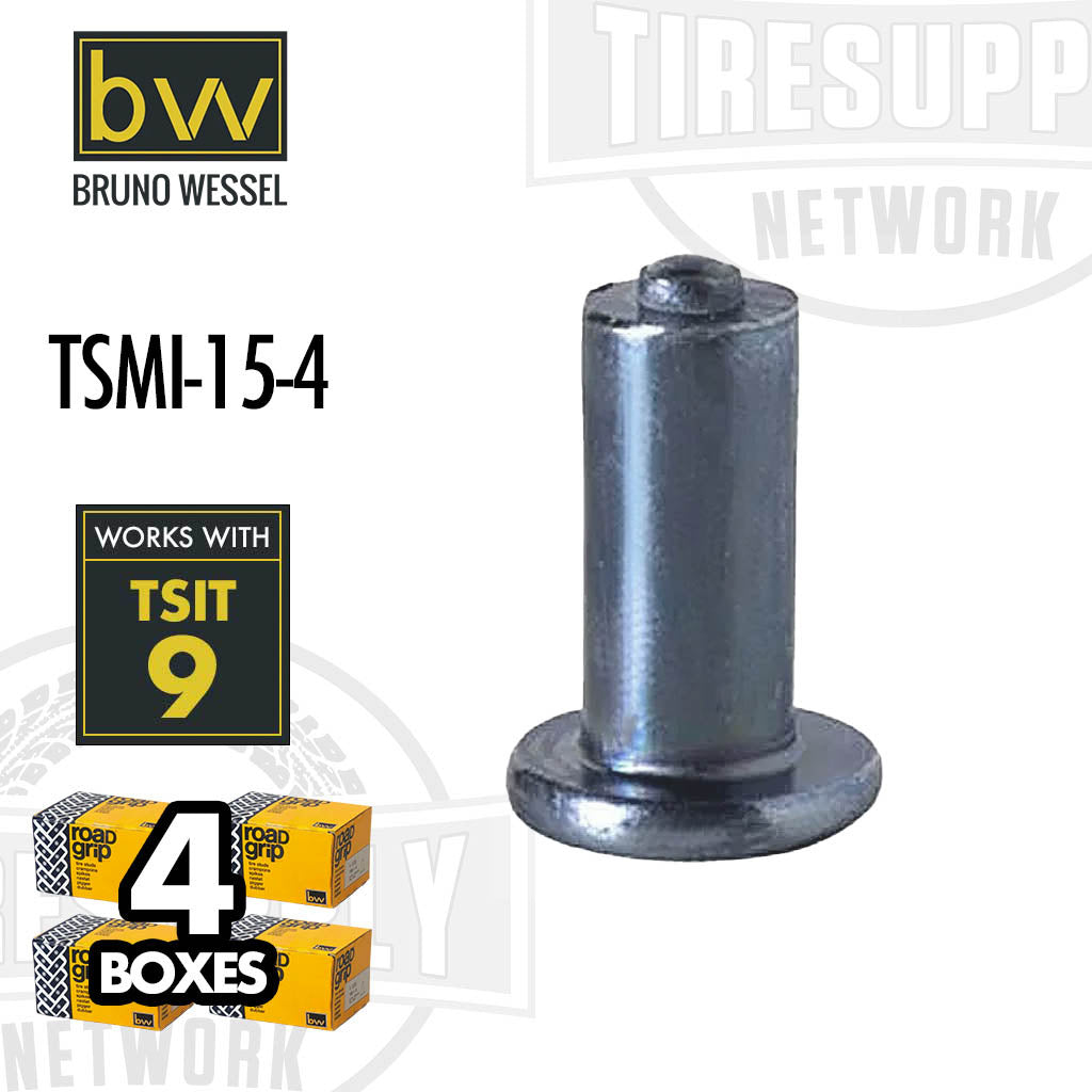 Bruno Wessel | TSMI #15 Road Grip Steel Passenger and Light Truck Tire Studs (TSMI-15)