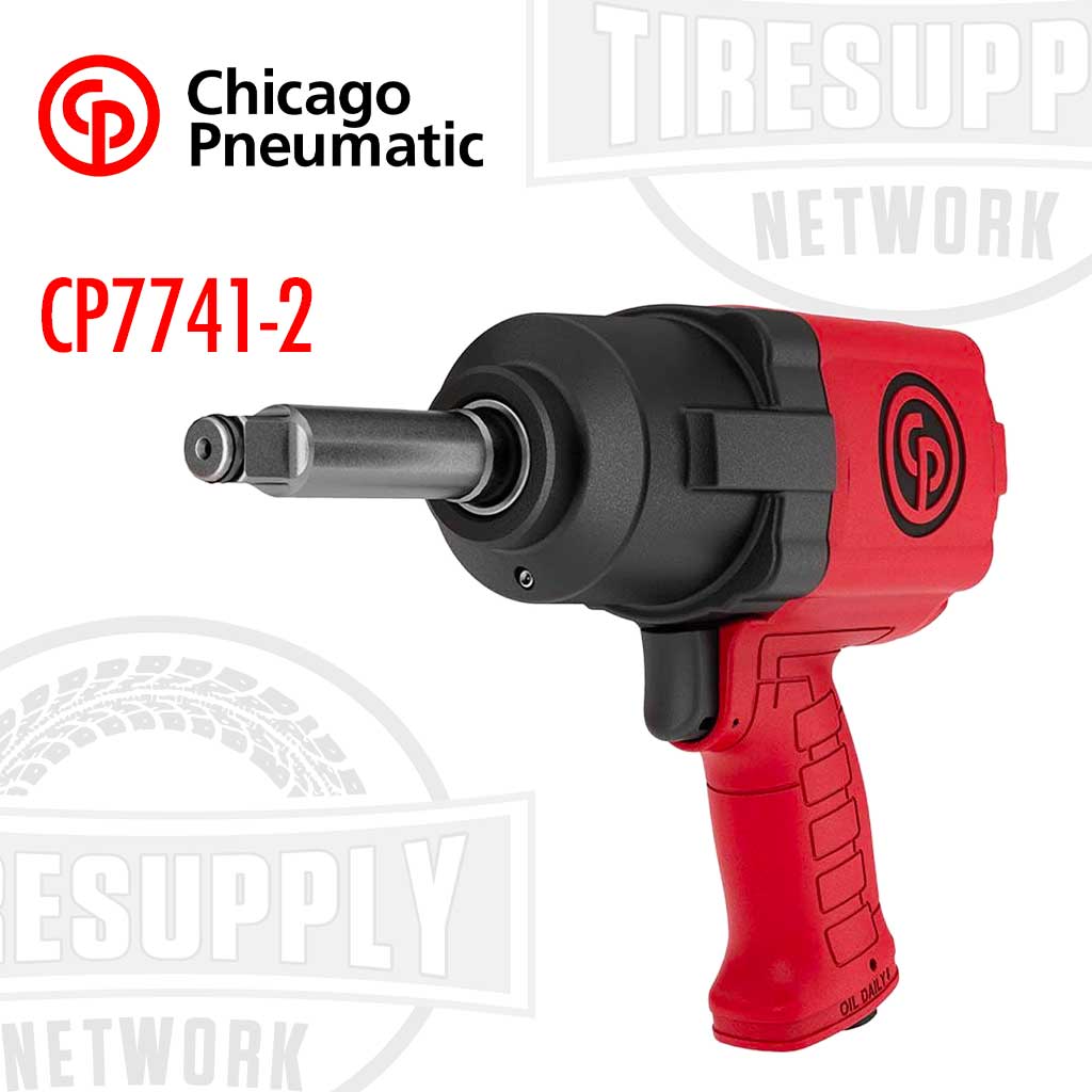 Chicago Pneumatic | 1/2" Drive Impact Wrench with 2″ Extended Anvil (CP7741-2)