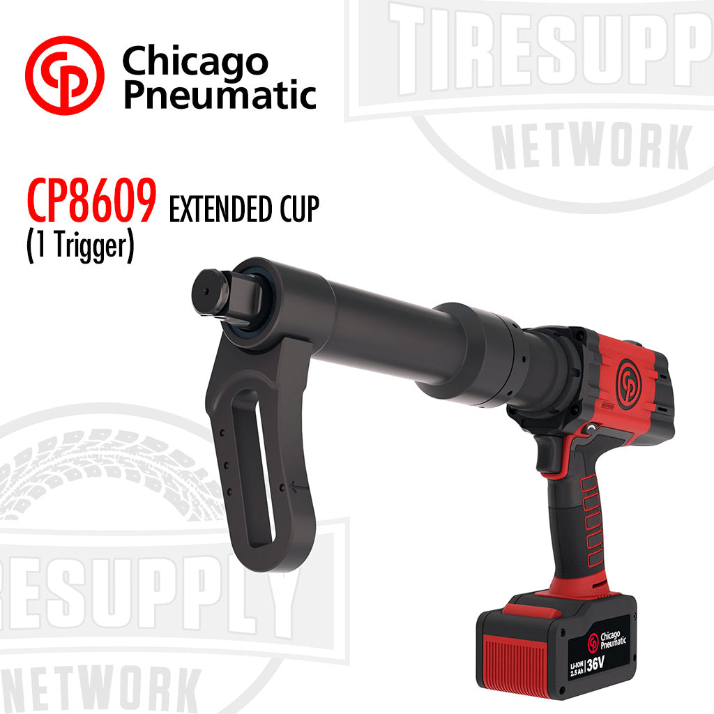 Chicago Pneumatic | 1" Battery Torque Wrench 36V 2.5AH - Extended Cup 1 Trigger (CP8609*)