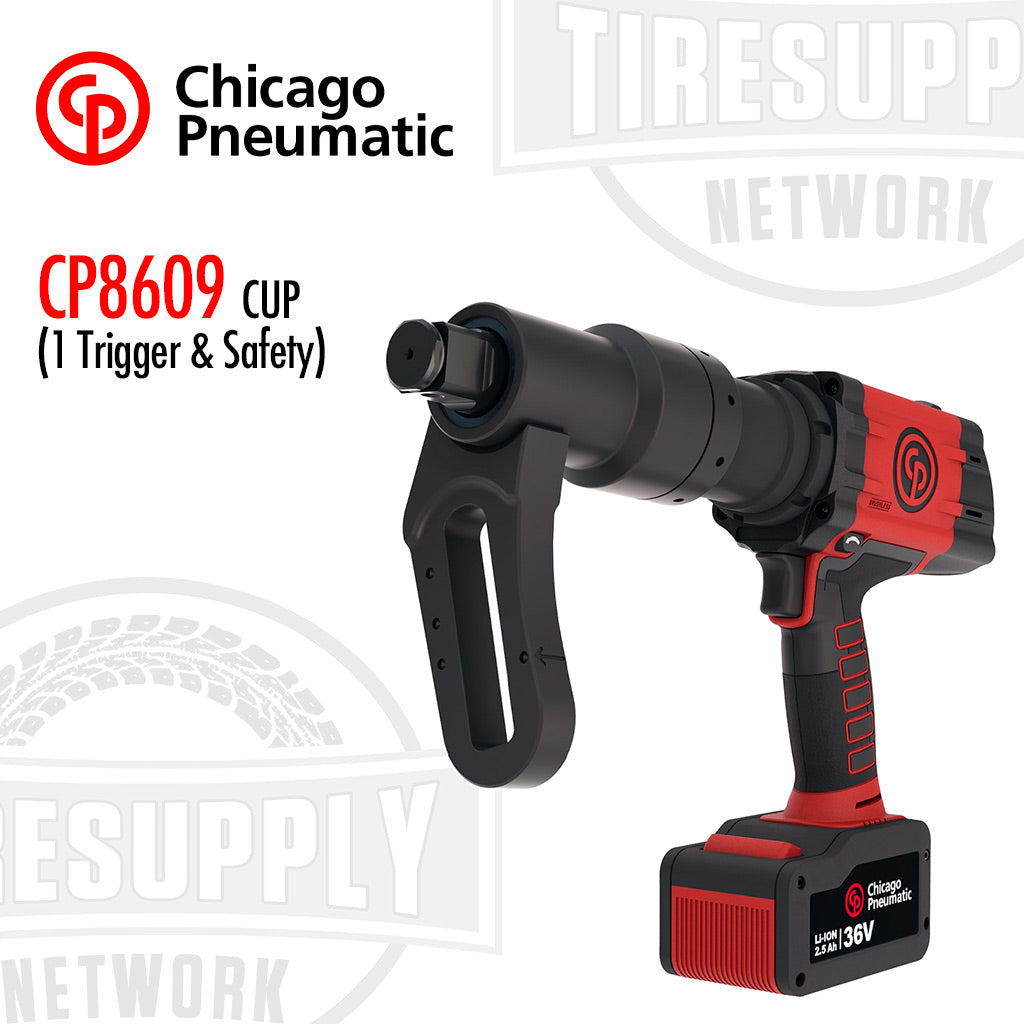 Chicago Pneumatic | 1" Battery Torque Wrench 36V 2.5AH - Cup 1 Trigger & Safety (CP8609*)