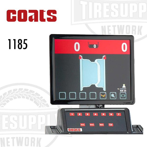 Coats 1185 Compact SpaceSaver Wheel Balancer with LCD Video Display