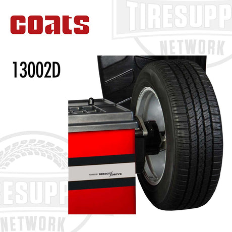 Coats 13002D Powered By Direct Drive: Motor and spindle are combined into a single, pre-balanced assembly that always stays calibrated to zero.