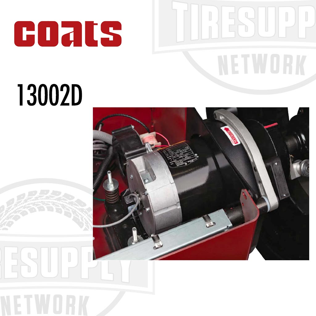 Coats 13002D Powered By Direct Drive: Motor and spindle are combined into a single, pre-balanced assembly that always stays calibrated to zero.