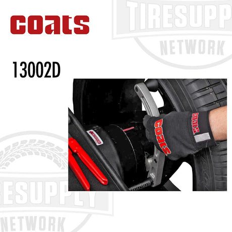 Coats 13002D Behind-The-Spoke: Behind-the-Spoke mode allows you to hide the Tape-A-Weight behind the spokes of a decorative wheel quickly and easily. This keeps the weights hidden from view. Now balancing more complex wheel designs, the Coats 1300 is faster and easier than ever before, plus you maintain a clean look on custom wheels for maximum customer satisfaction.