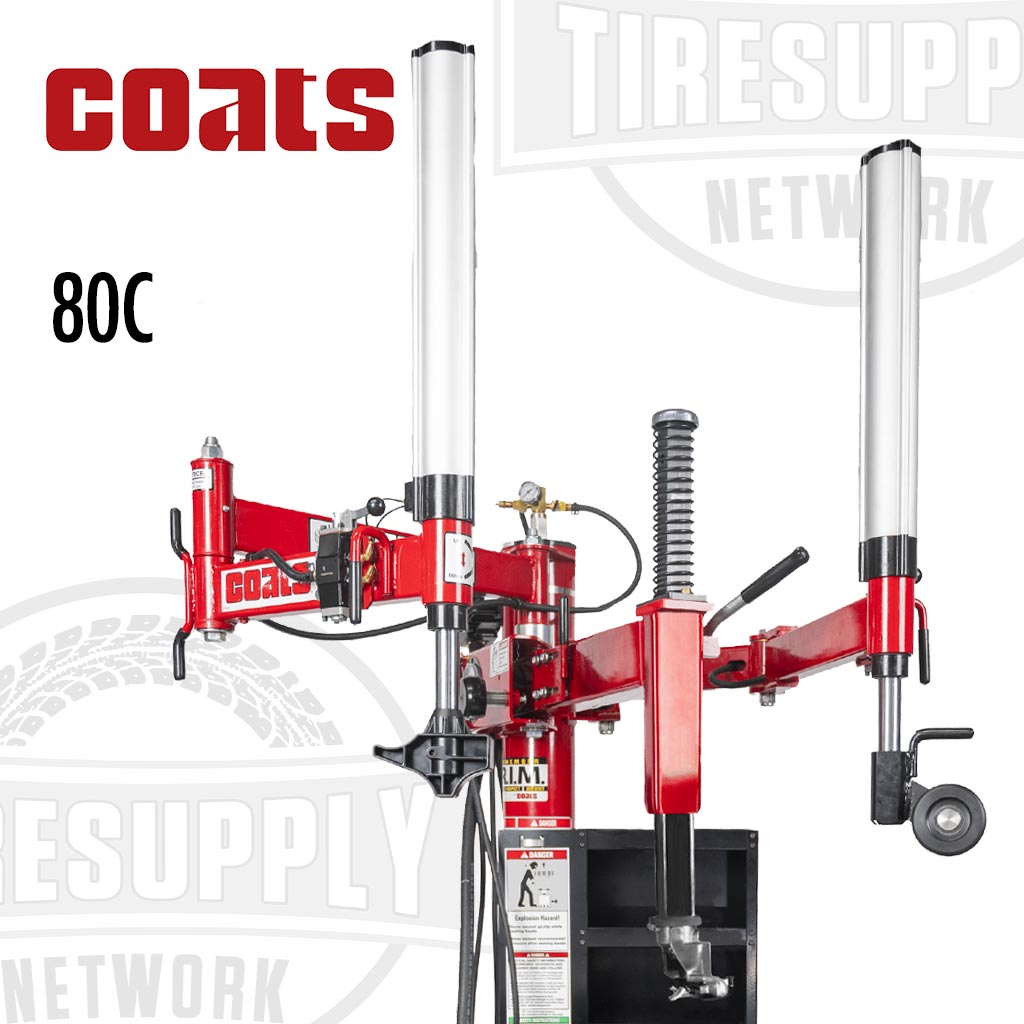 Coats | 80C Center Clamp Tire Changer with Robo-Arm Helper Device - Electric or Air Motor (80080C*)