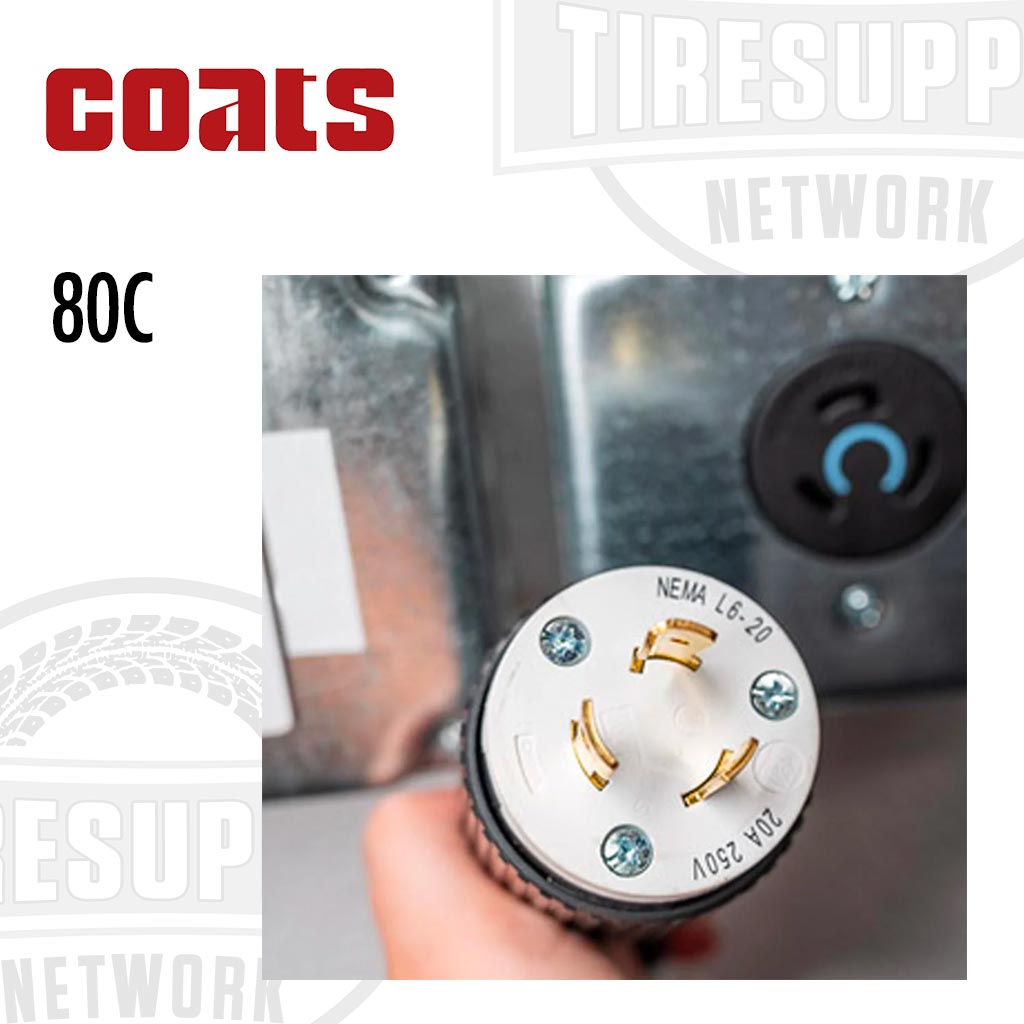 Coats | 80C Center Clamp Tire Changer with Robo-Arm Helper Device - Electric or Air Motor (80080C*)