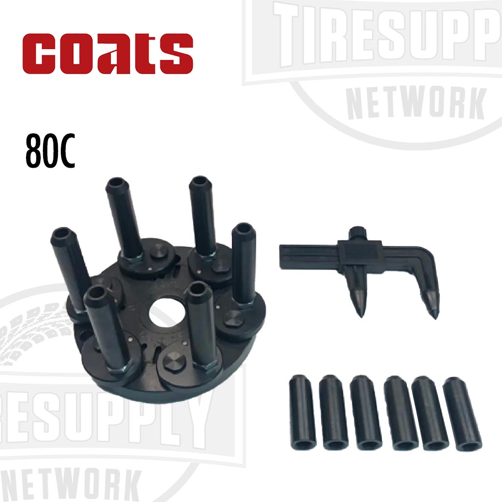 Coats | 80C Center Clamp Tire Changer with Robo-Arm Helper Device - Electric or Air Motor (80080C*)