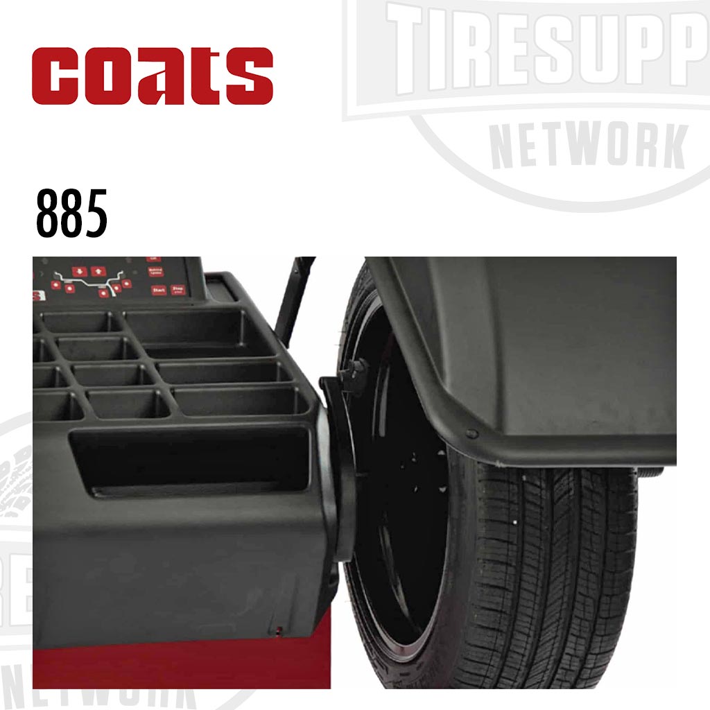 Coats 885 compact space saver wheel balancer digital display.