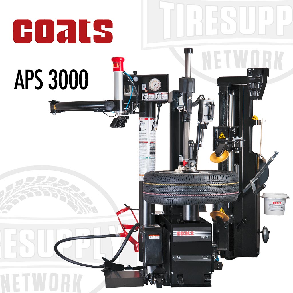Coats | APS 3000 Leverless Tilt-Back Tire Changer with Auto-Retracting Robo-Arm Helper Device (800APS3000)