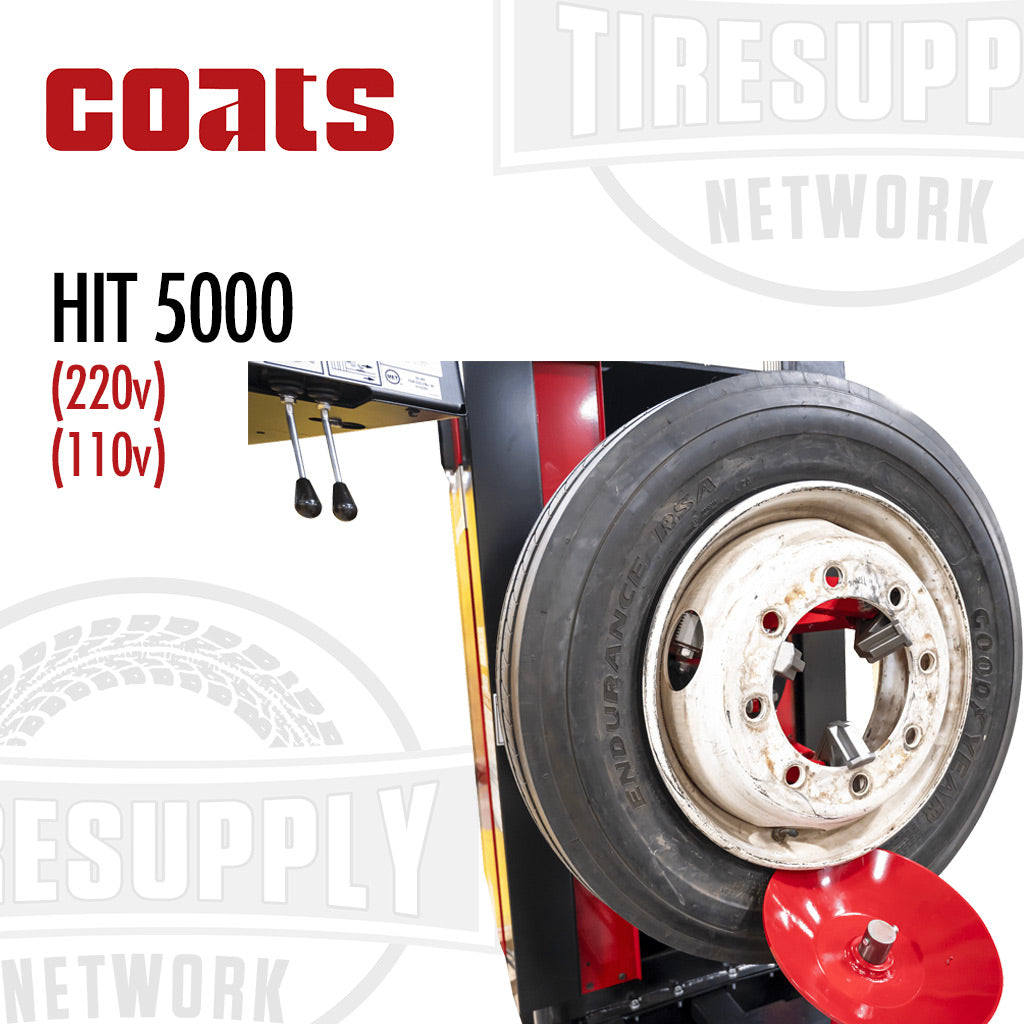 Coats | HIT 5000 Heavy Duty Tire Changer with Independent Hook & Roller -  Electric (HIT5000*)