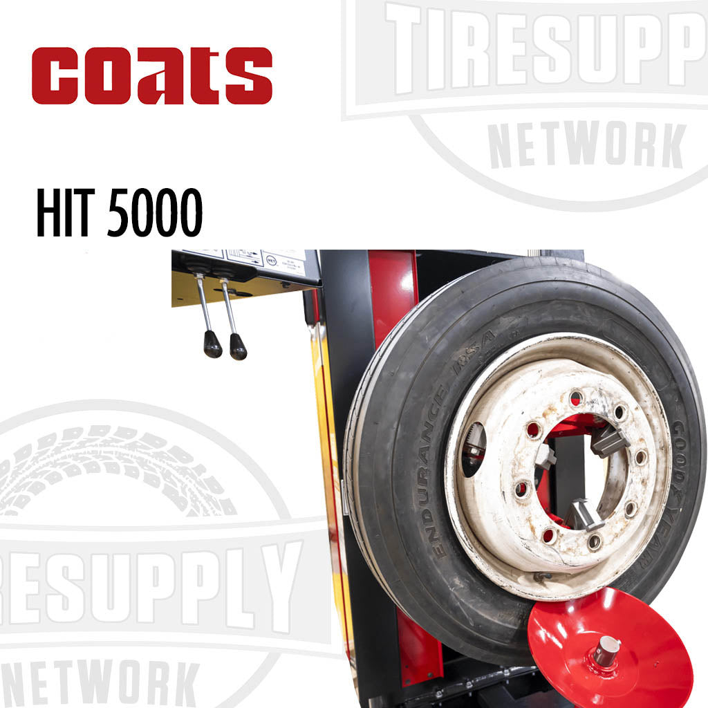 Coats HIT 5000 | Heavy Duty Tire Changer with Independent Hook & Roller - Electric