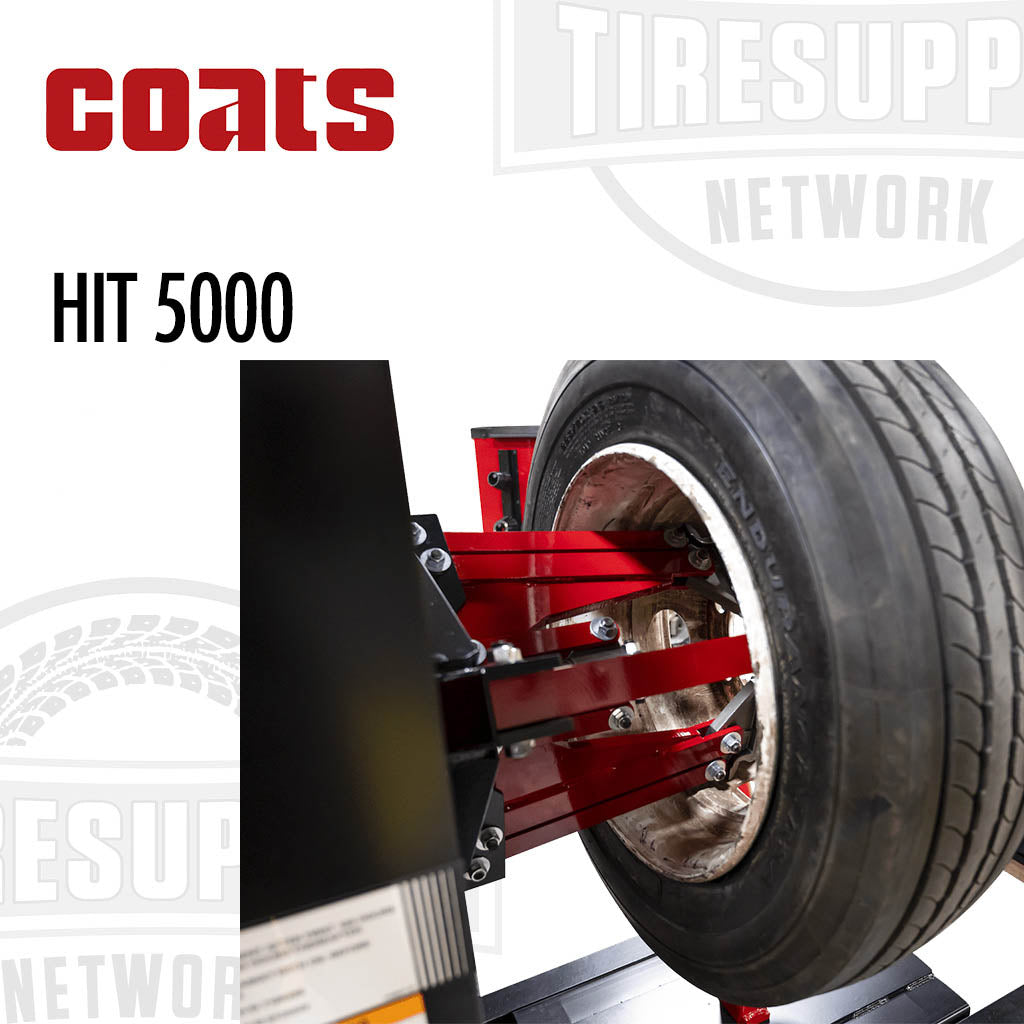 Coats HIT 5000 | Heavy Duty Tire Changer with Independent Hook & Roller - Electric