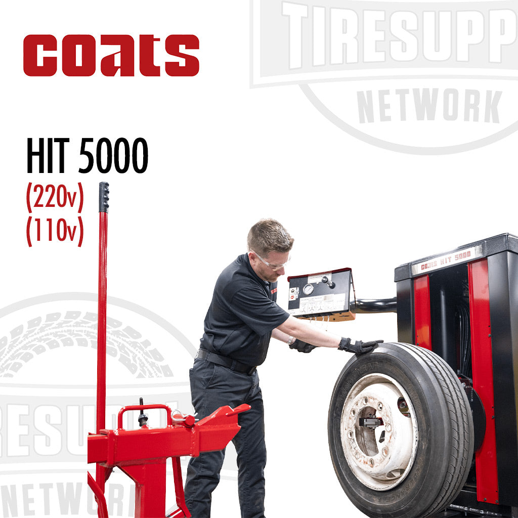 Coats | HIT 5000 Heavy Duty Tire Changer with Independent Hook & Roller -  Electric (HIT5000*)