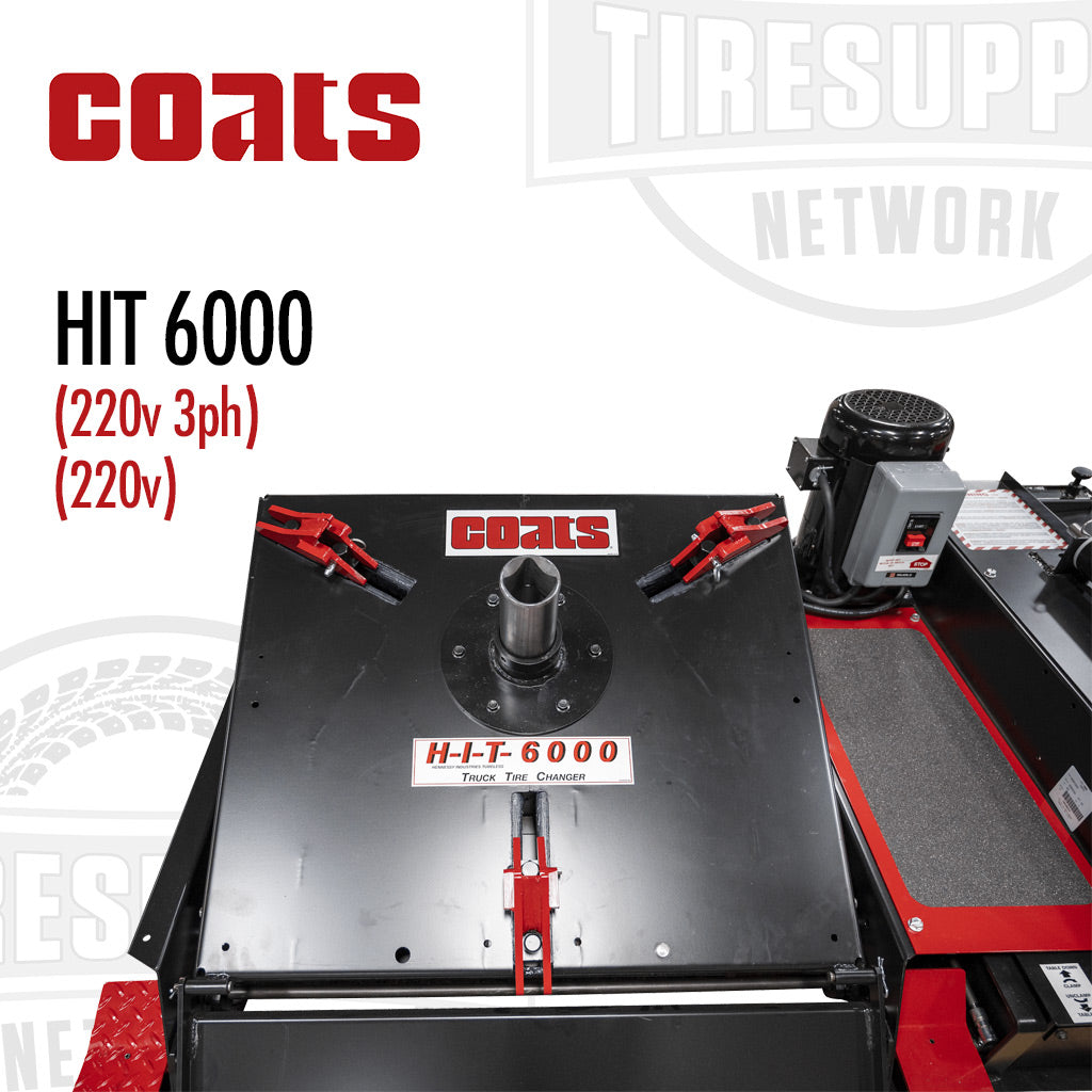 Coats | HIT 6000 Heavy Duty Tire Changer with Center Post -  Electric (HIT6000*)