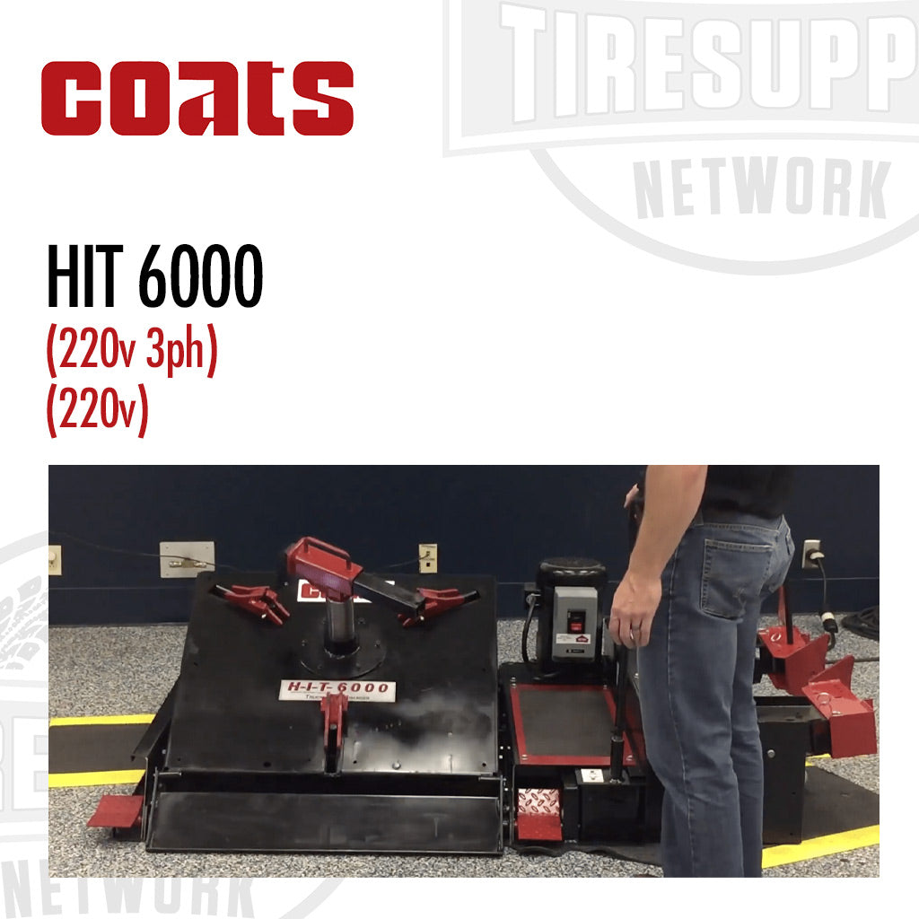Coats | HIT 6000 Heavy Duty Tire Changer with Center Post -  Electric (HIT6000*)