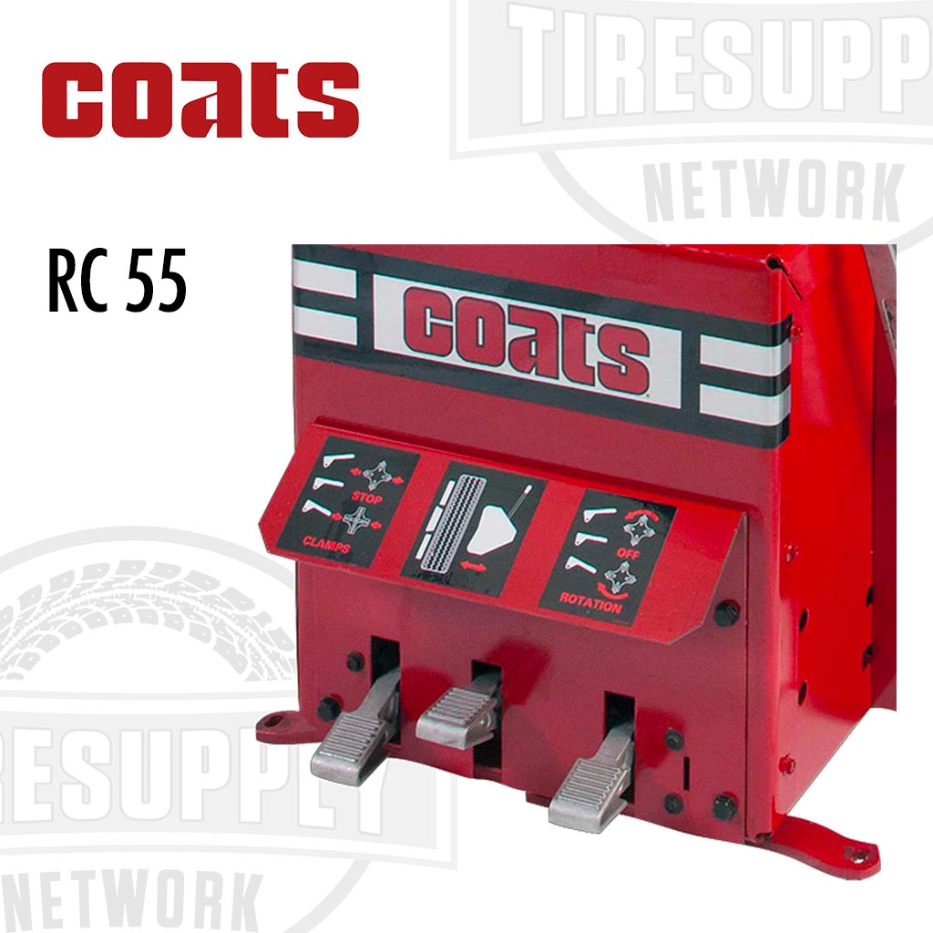 Coats RC 55 85609950 Rim Clamp Tire Changer Foot Pedal Action