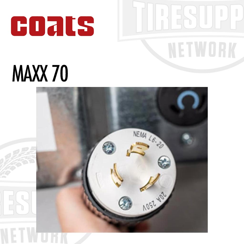 Coats | MAXX 70 Rim Clamp Tire Changer with Robo-Arm Helper Device - Electric or Air Motor (MAXX70*)