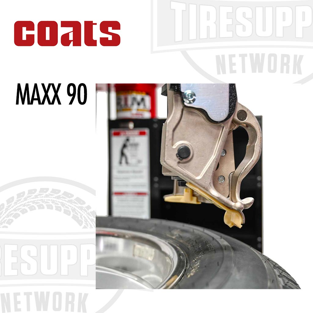 Coats | MAXX 90 Rim Clamp Tire Changer with Leverless Tool Head & Helper Arms - 220V or Air Motor (MAXX90*)