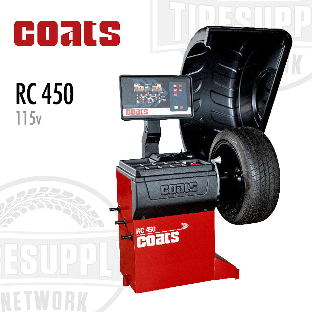 Coats RC 450 | Compact Space-Saver Wheel Balancer with Digital Display