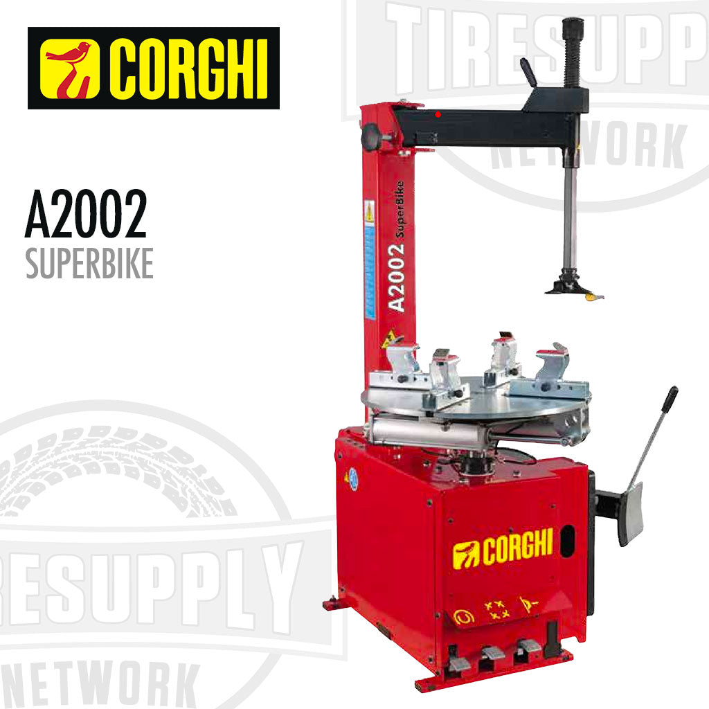 Corghi | SuperBike Semi-Automatic Swing Arm Tire Changer (A2002)