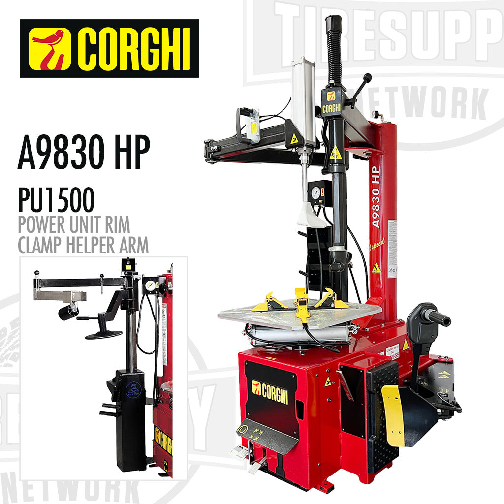 Corghi | A9830 High Performance Hand Operated 26" Tire Changer - Choose Arm (A9830HP*)