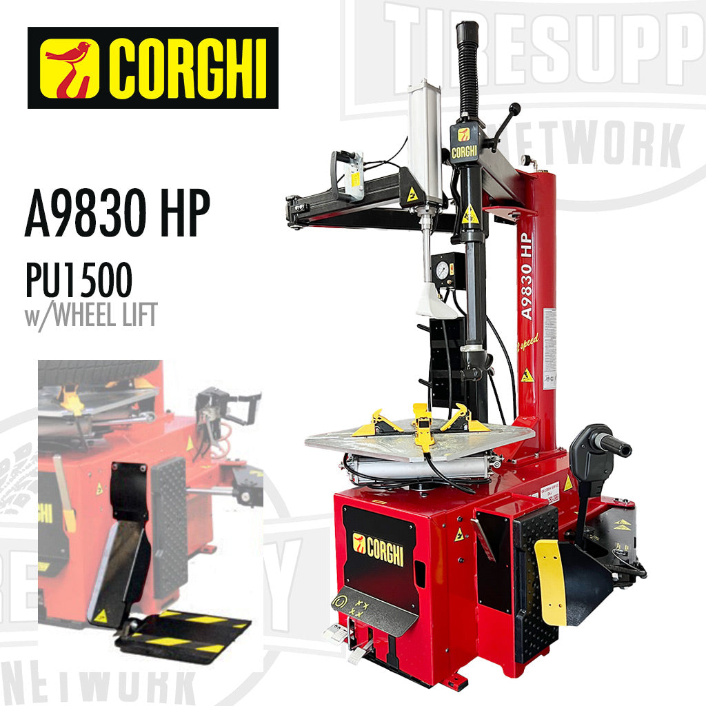 Corghi | A9830 High Performance Hand Operated 26" Tire Changer - Choose Arm (A9830HP*)