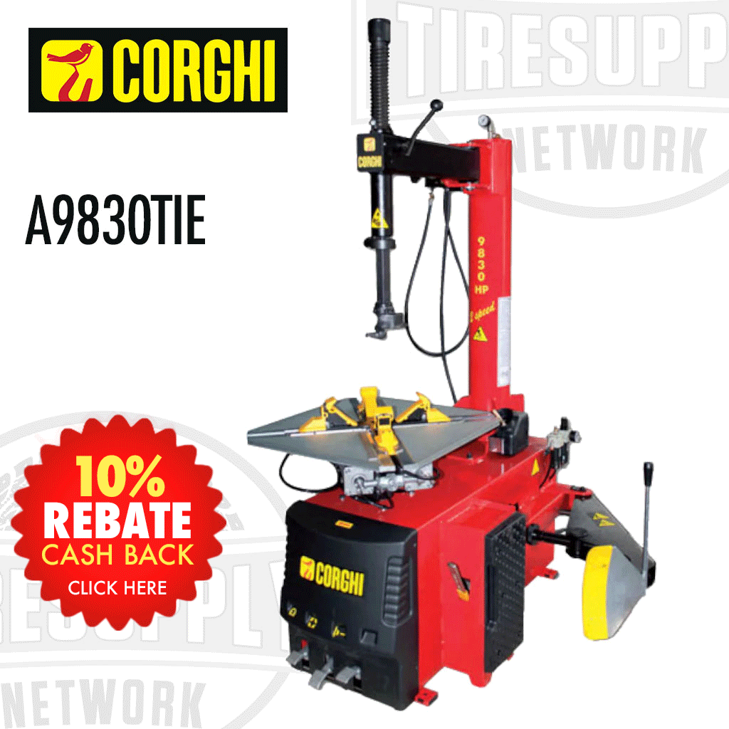 Corghi A9830TIE | Electric Swing Arm Tire Changer