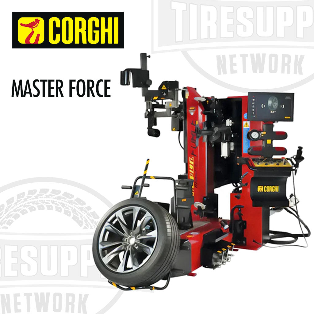 Corghi | Artiglio Master Force With Arm 32″ Contactless Smart System Tire Changer (0-11124009/00)