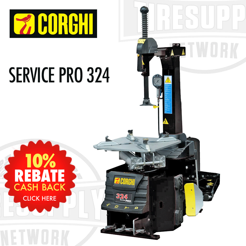Corghi Service Pro 324 | Electric Tilt-Back Tire Changer