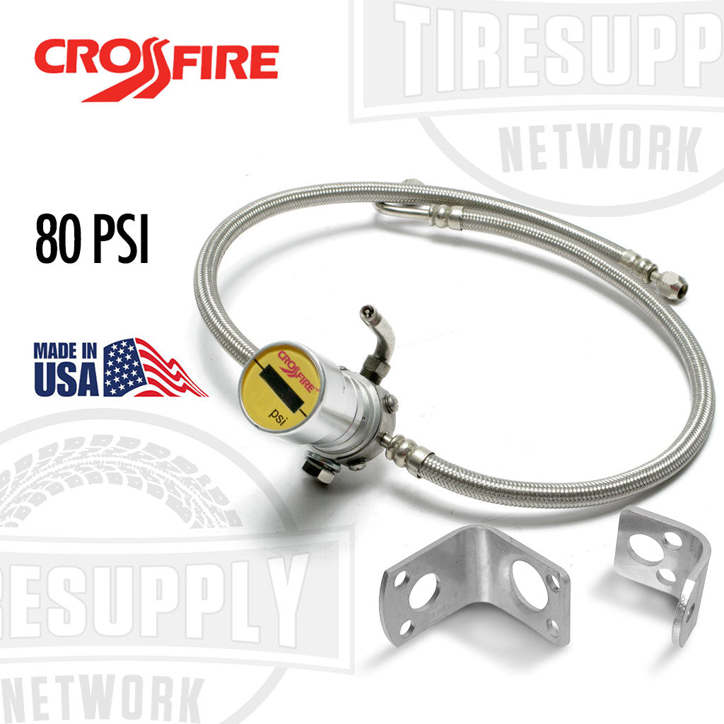 Crossfire CF80ST | 80 PSI - Dual Tire Pressure Equalization System - Choose Qty