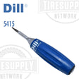 A Dill branded TPMS Snap-In T-10 Torque Driver Tool with a blue handle and a metallic bit.