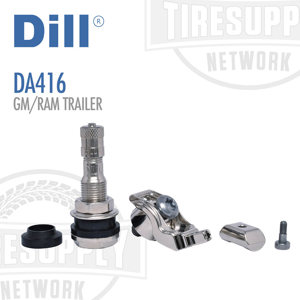Dill | Factory GM/RAM Trailer TPMS Dill-A-Dapter Valve Assembly (DA416)
