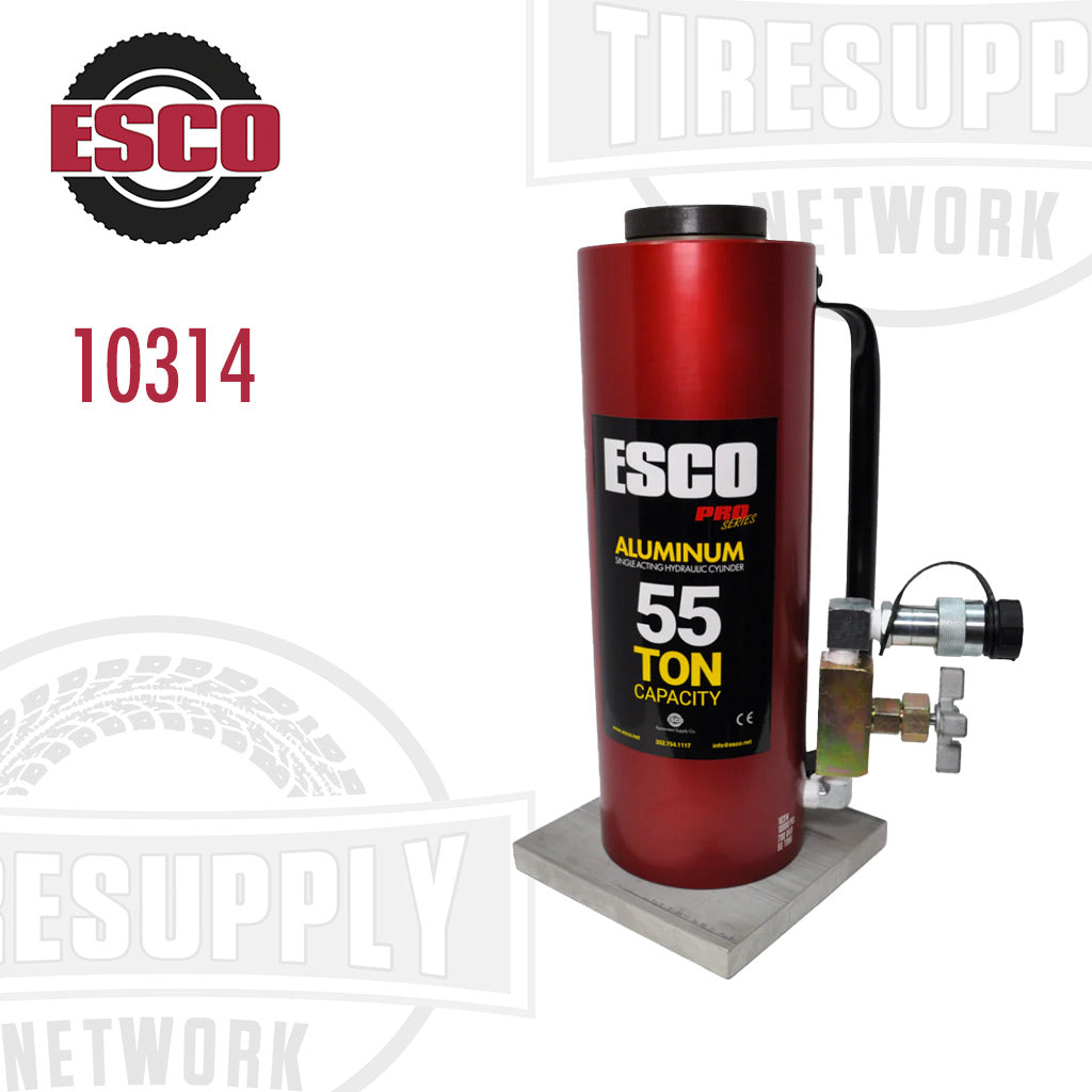 ESCO | 55 Ton High Lift Heavy Duty Lightweight Aluminum Hydraulic Jack (10314)