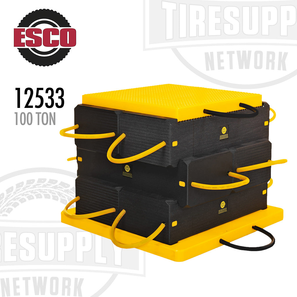 ESCO 12533 | CribLok™ Composite Cribbing System 100 Ton Capacity - 8 Piece Kit - 18" Max Height