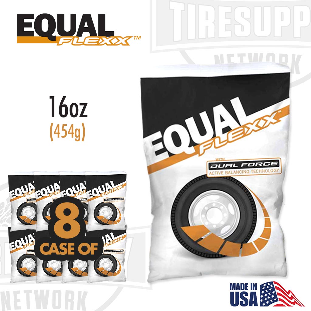 Equal Flexx | Tire Balancing 16 oz. Drop-In Single Bag or Case of 8 (EQFXWC32)