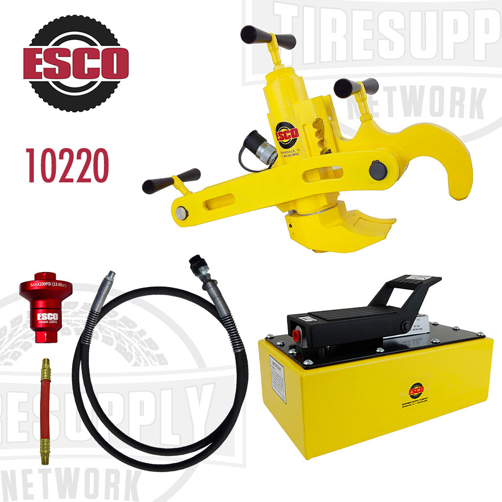 ESCO | Euro Style Bead Breaker Kit with 5 Quart Hydraulic Pump (10220)