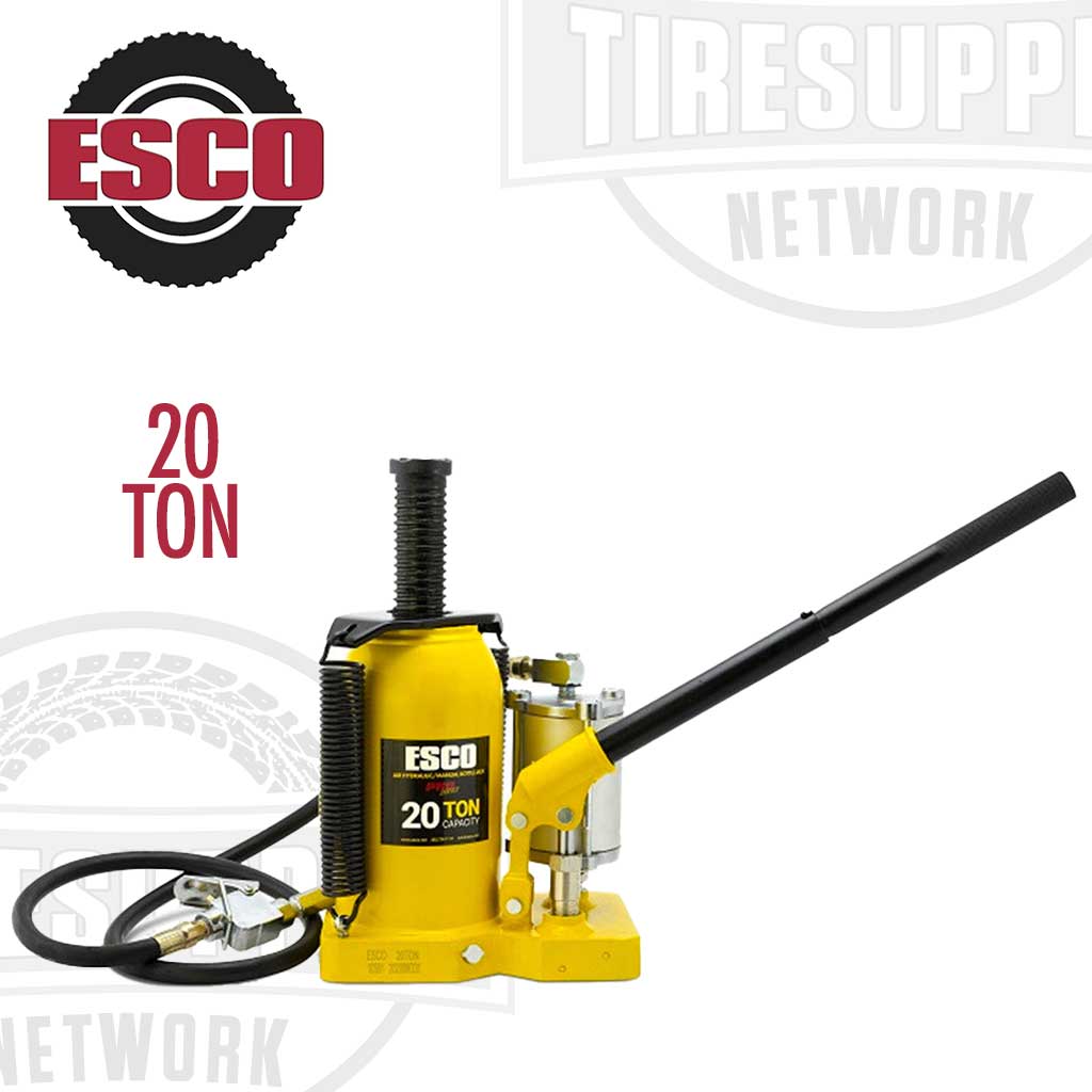ESCO | Pro Series 20 Ton Air Hydraulic Bottle Jack (10381)