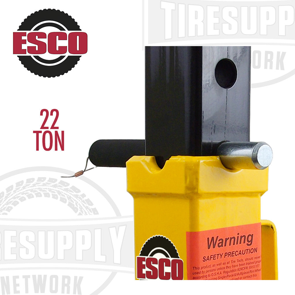 ESCO | Pin Style 22 Ton Short Jack Stand (10455-PAIR)