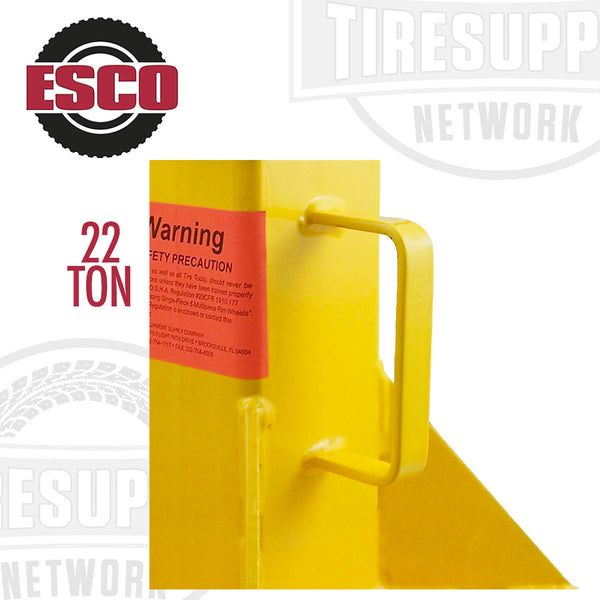 ESCO Pin Style 22 Ton Short Jack Stand (10455PAIR) Tire Supply Network