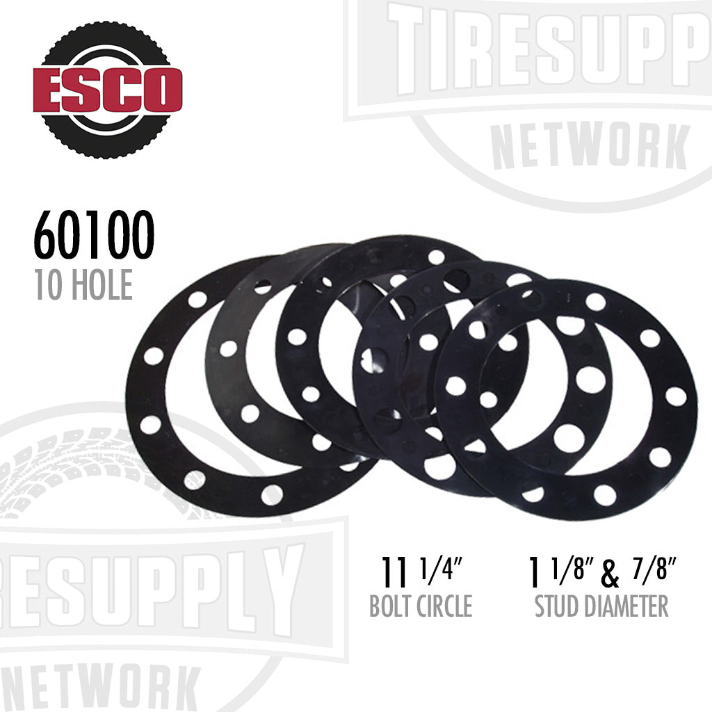 ESCO 60100 | E-Z Wheel Guards - 10 Hole 11 1/4” Bolt Circle