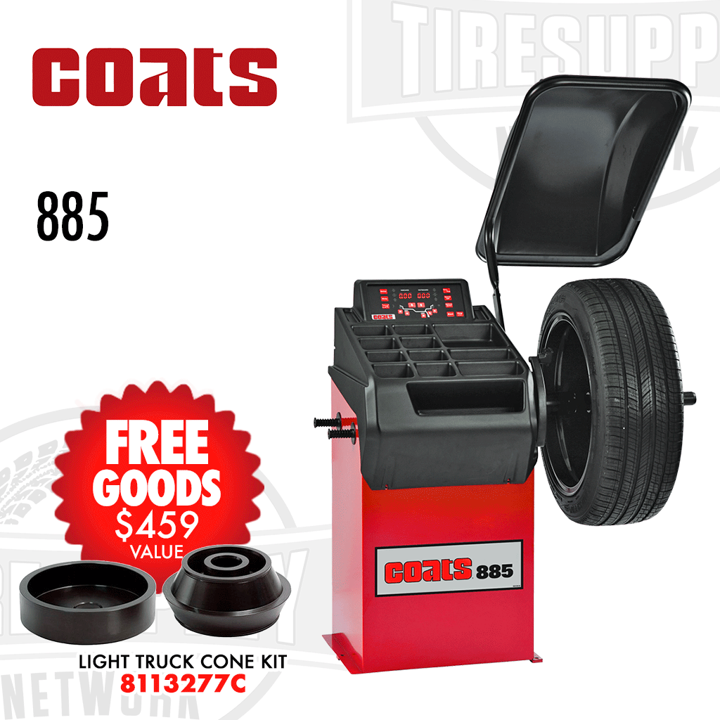 Coats | 885 Compact Space-Saver Wheel Balancer with Digital Display (800885)