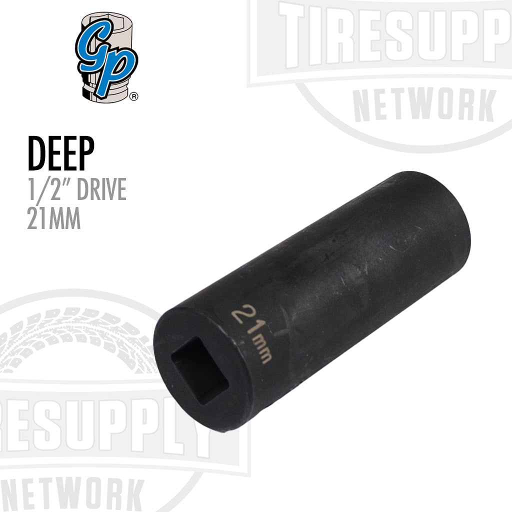 1/2″ Drive x 21mm Impact Socket - Deep (2021MD)