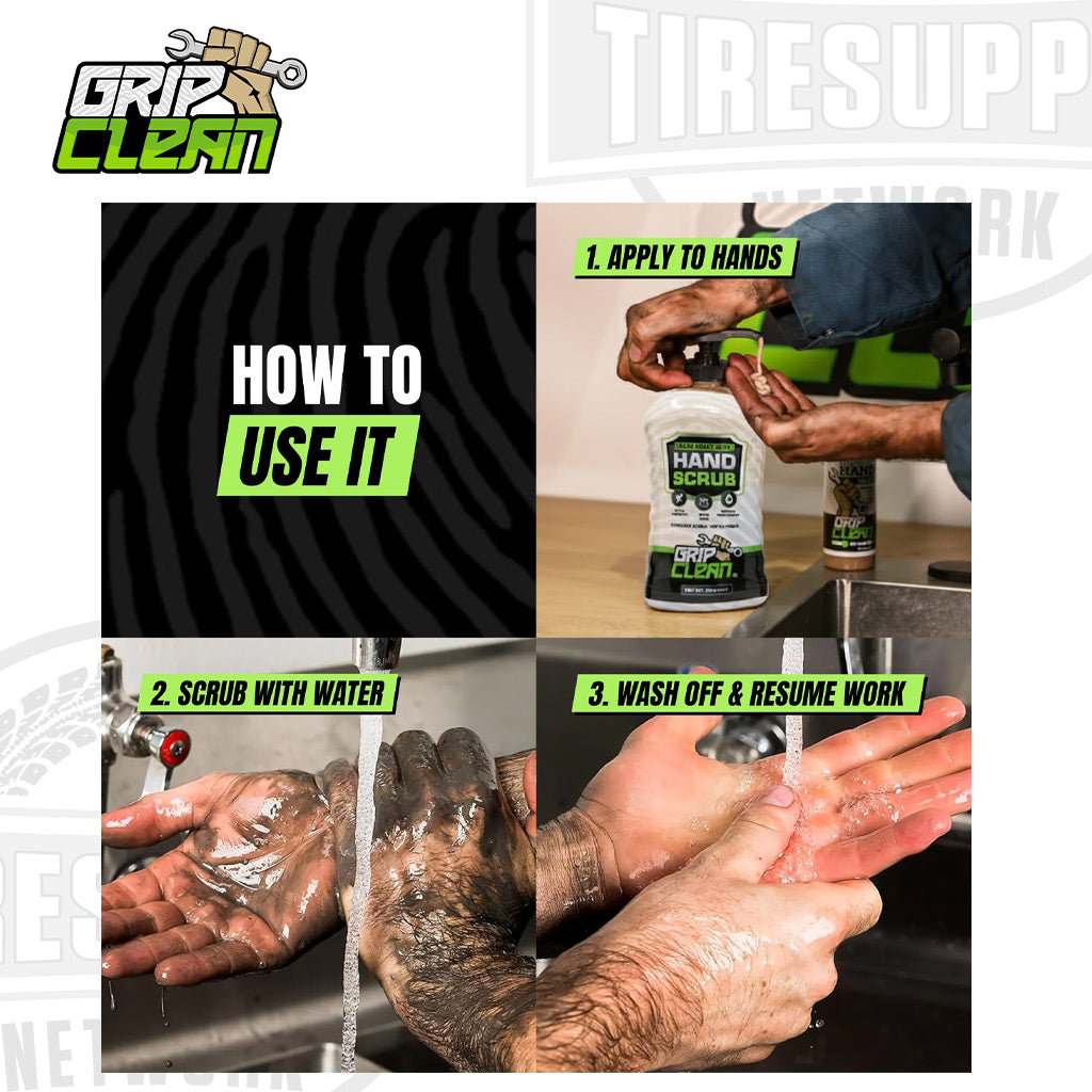 Grip Clean | Natural Pumice Soap – Mechanic Hand Cleaner