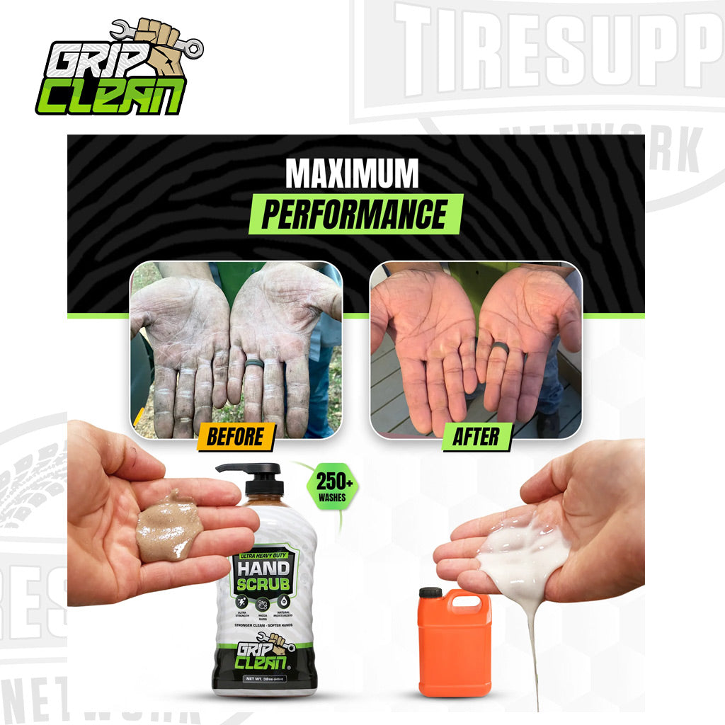 Grip Clean | Natural Pumice Soap – Mechanic Hand Cleaner