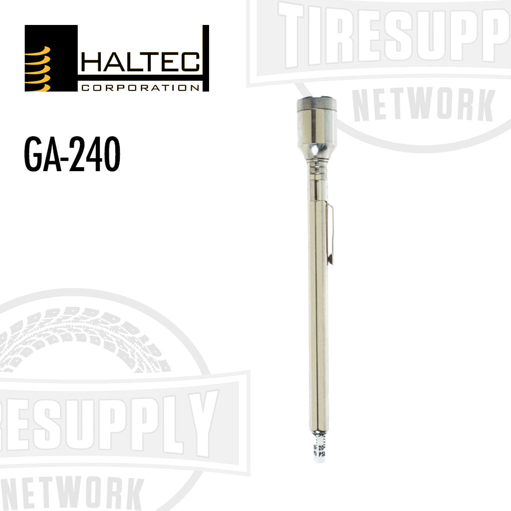 Haltec | Large Bore Straight Pencil Air Gauge 20-120 PSI (GA-240)