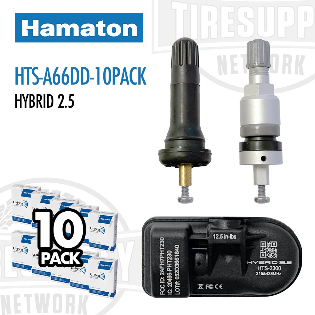 Hamaton | U-Pro Hybrid 2.5 Universal TPMS Sensor with Dual Valves (HTS-A66DD)