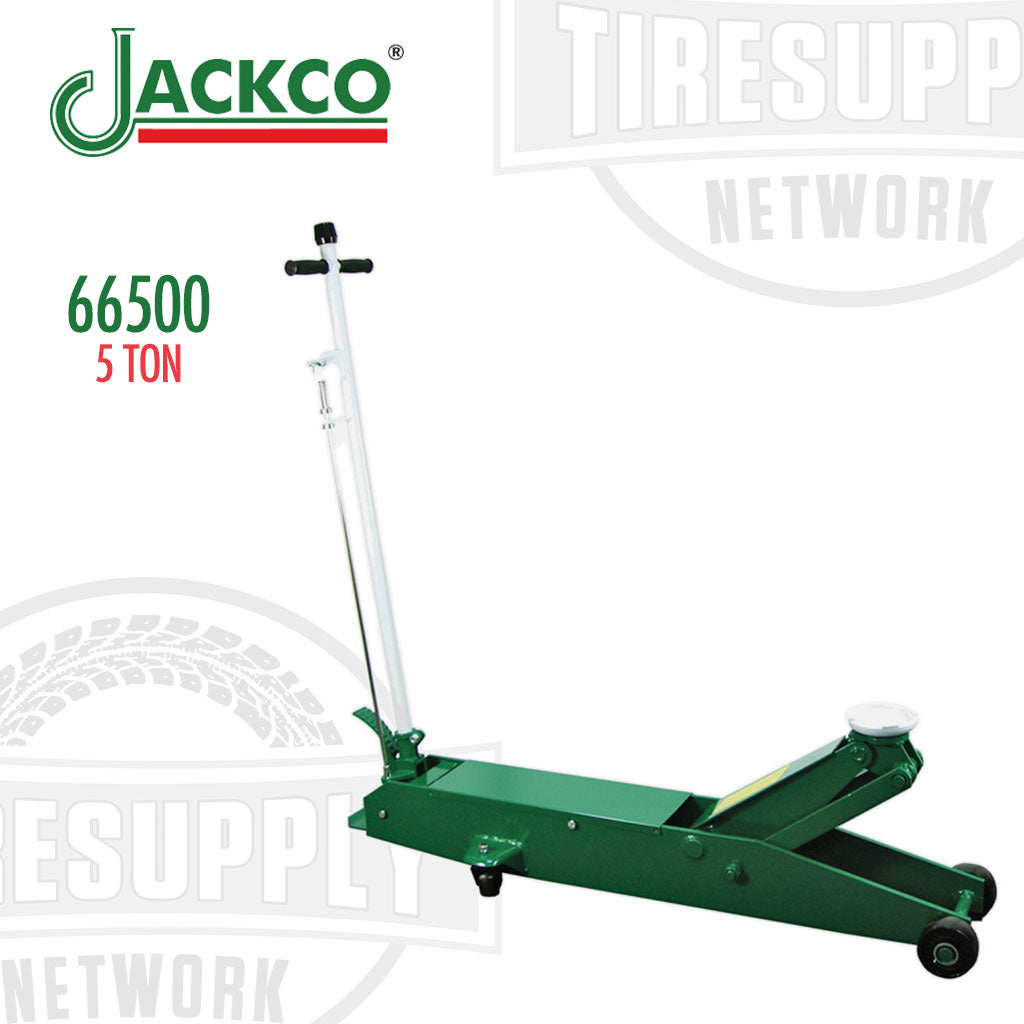 Jackco 66500, 5 ton, long chassis floor jack