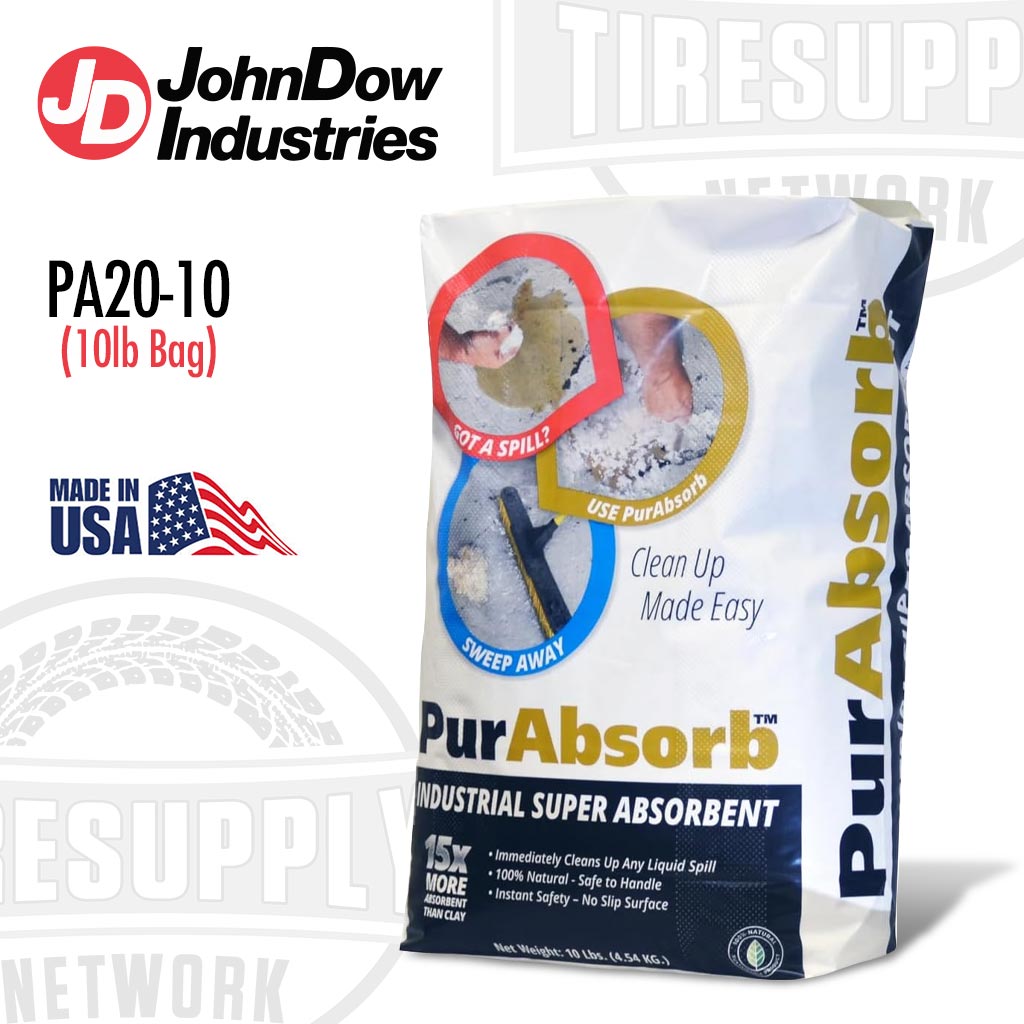 JohnDow Industries | PurAbsorb Industrial Super Absorbent (PA20-10)