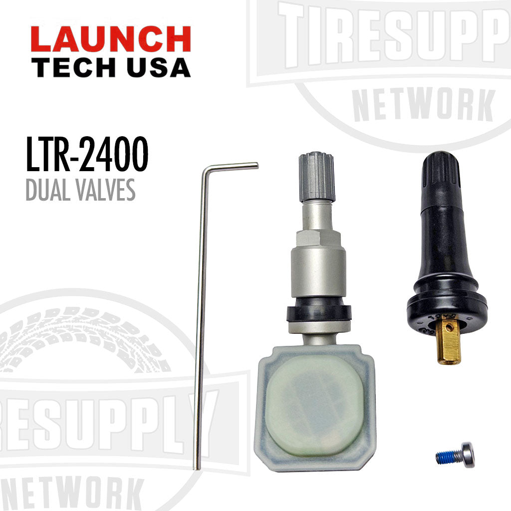 Launch Tech USA | RF-Sensor Programmable Universal TPMS Sensor - Dual Valves (LTR-2400*)